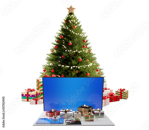 online shopping concept. co...