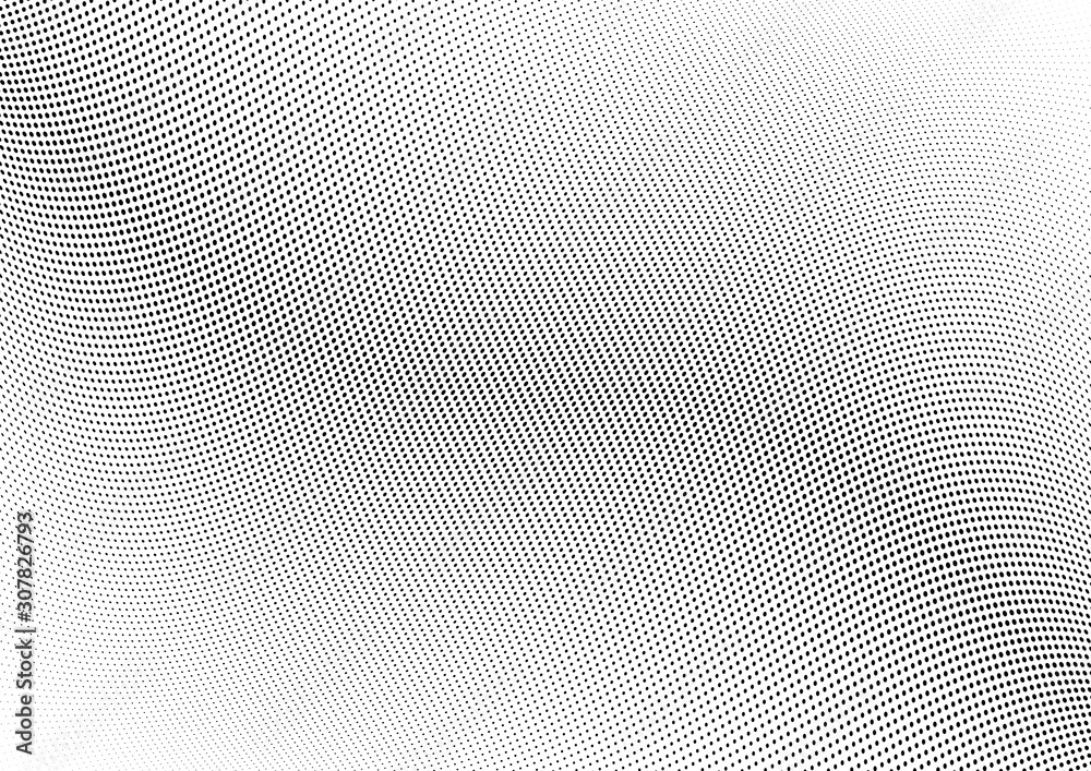 Abstract halftone wave dotted background. Futuristic twisted grunge pattern, dot, circles. Vector modern optical pop art texture for posters, business cards, cover, labels mock-up, stickers layout Abstract halftone wave dotted background. Futuristic twisted grunge pattern, dot, circles. Vector modern optical pop art texture for posters, business cards, cover, labels mock-up, stickers layout