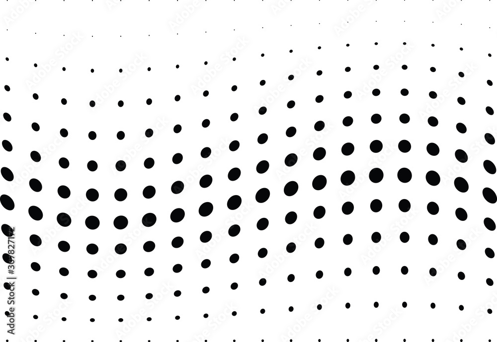 Abstract halftone wave dotted background. Futuristic twisted grunge pattern, dot, circles. Vector modern optical pop art texture for posters, business cards, cover, labels mock-up, stickers layout Abstract halftone wave dotted background. Futuristic twisted grunge pattern, dot, circles. Vector modern optical pop art texture for posters, business cards, cover, labels mock-up, stickers layout