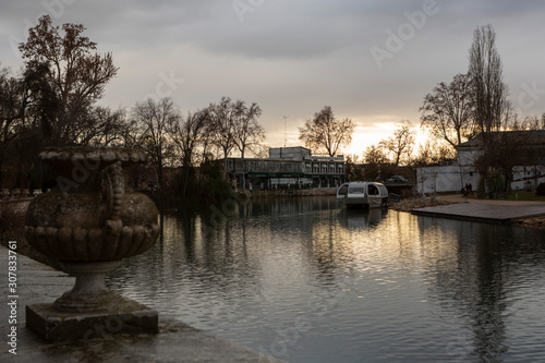 Aranjuez,Spain,1,2018; The Royal Palace of Aranjuez is one of the residences of the Spanish royal family.