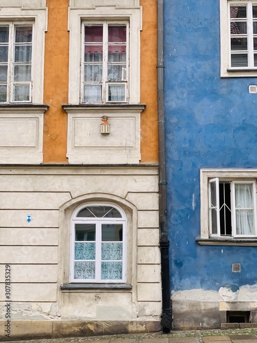 facade of an old building