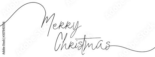 Cover for social with hand written of Merry Christmas