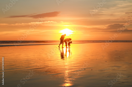 Double Six beach or Seminyak is a mixed tourist residential area on the west coast of Bali in Indonesia.