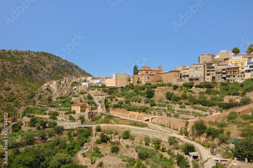 Panorámica de Liétor, Albacete, España