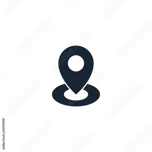 Geo Targeting creative icon. From Social Media Marketing icons collection. Isolated Geo Targeting sign on white background