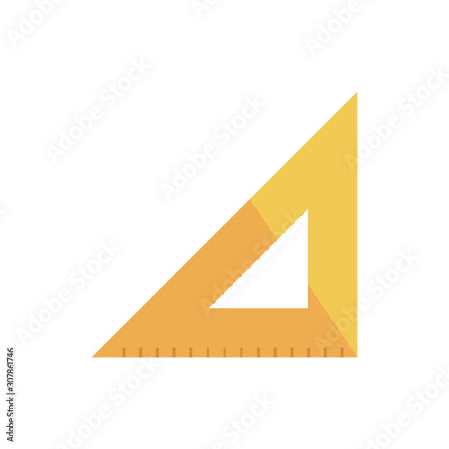 Ruler design, Construction work repair reconstruction industry build and project theme Vector illustration