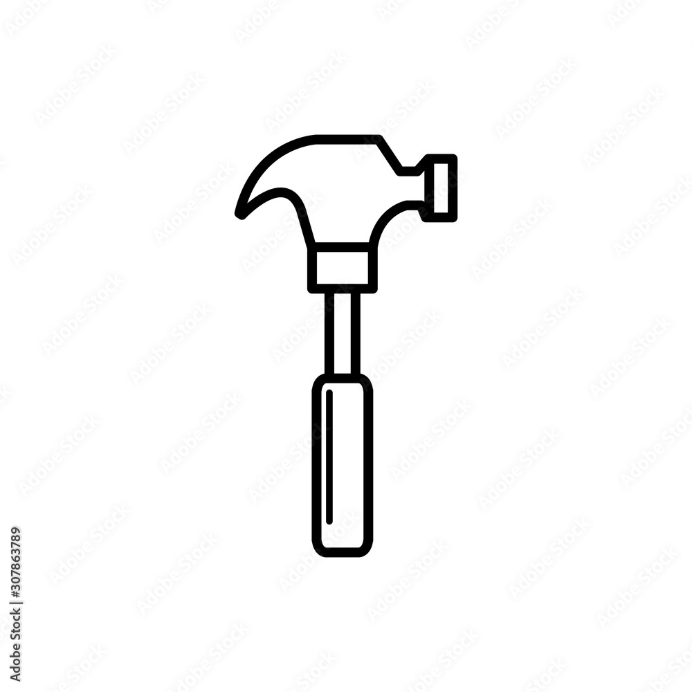 hammer design, Construction work repair reconstruction industry build and project theme Vector illustration hammer design, Construction work repair reconstruction industry build and project theme Vector illustration