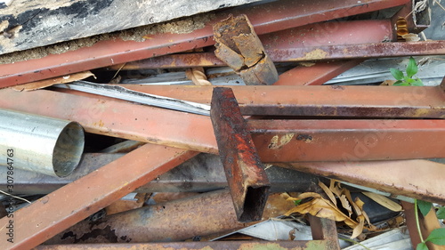 Waste iron scrap, one of the environmental problems that needs to be handled properly