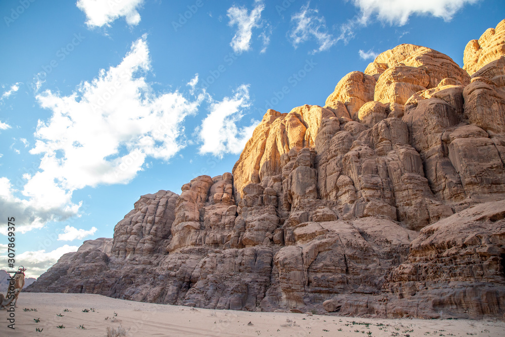 Fototapeta premium Wadi Rum desert (reserve), Jordan.
