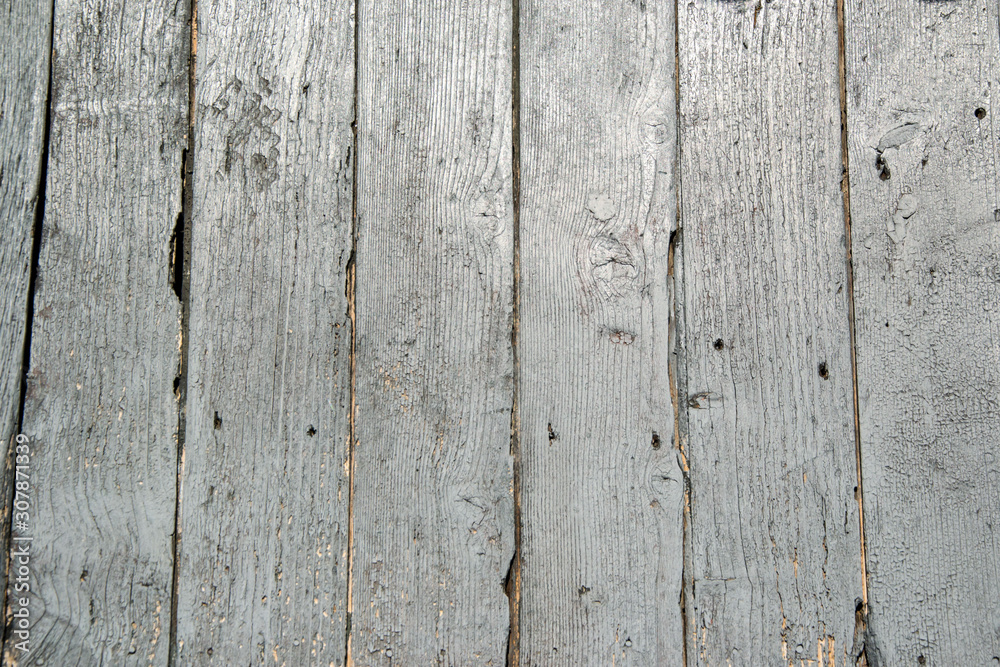 White wooden wall, old wood planks texture, grunge background, abstract interior design White wooden wall, old wood planks texture, grunge background, abstract interior design