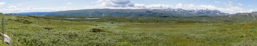 Landschaft am Rand des Jotunheimen-Gebirges in Norwegen