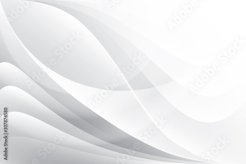 Abstract geometric white and gray color background. Vector, illustration.	