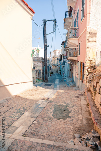 Syros, Greece casual photos from city streets and buildings at summer light © STUDIO MELANGE