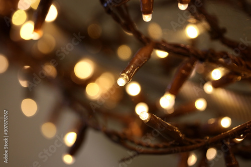 Christmas lights Amsterdam train station macro modern background high quality prints Canon Eos 5DS photo