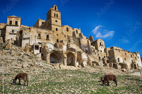 Craco con asinelli