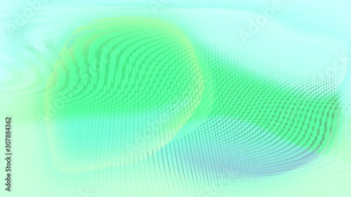 Abstract blurred transparency dot mosaic movie, glowing gradient magical waves. Background for Youtube, opener, Christmas theme, holiday, party, clubs, event, music clips, advertising footage.