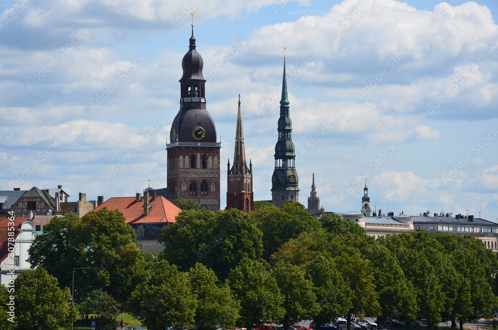 Ansicht von Riga