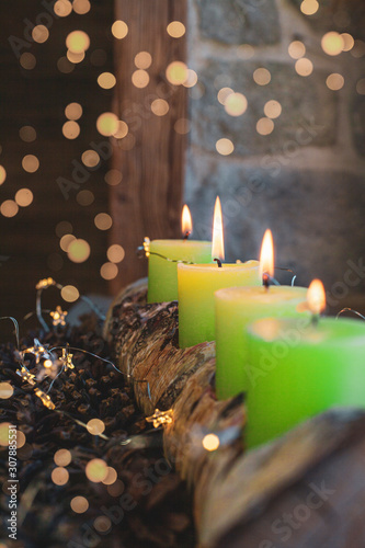 Weihnachten Kerzen Advent photo
