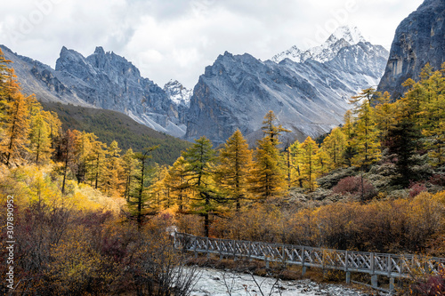 autumn in mountains