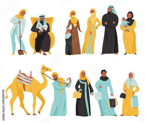 Arabs Icon Set