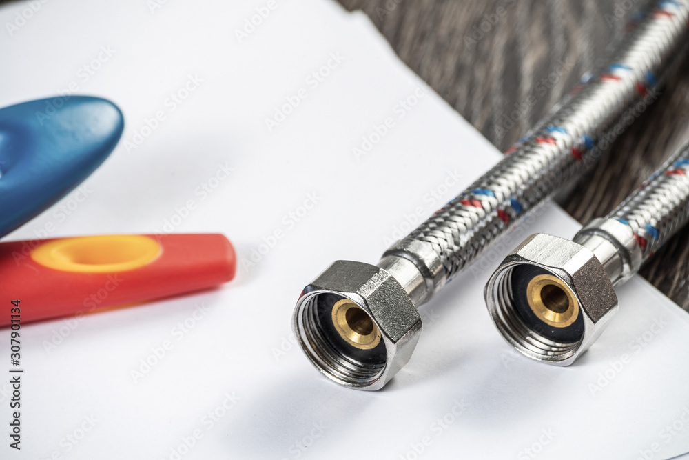 Water fittings and connections with segments Water fittings and connections with segments