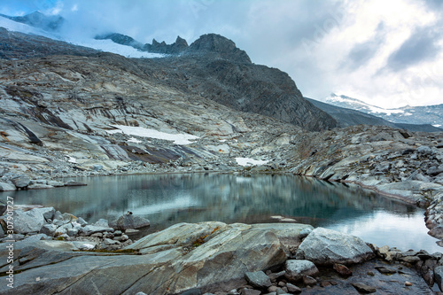 Gletschersee am Neveser Höhenweg - Südtirol Italien
