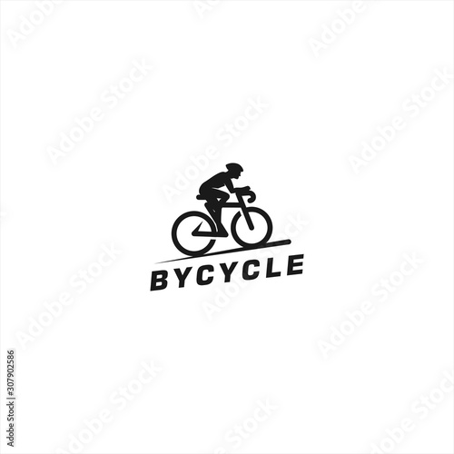 Bycycle Logo Design Template idea photo