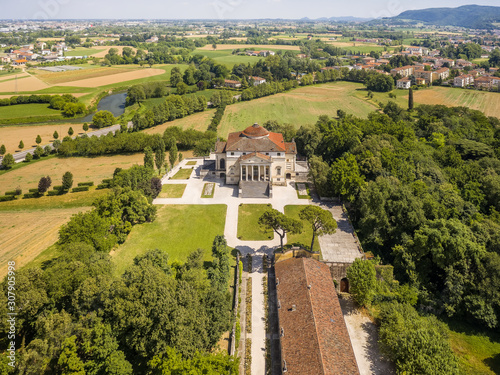 Villa Rotonda – Vicenza – Palladio – Aeriel View