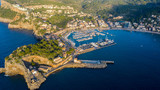 puerto Sóller al atardecer Mallorca España
