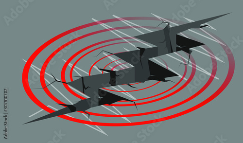 Earthquake background