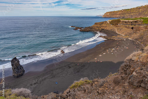 Beach of El Bollullo (Tenerife, Canary Islands - Spain). © josfor