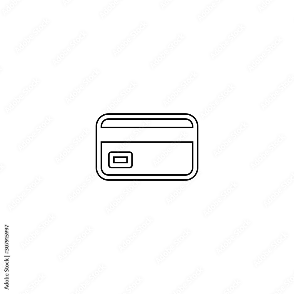 Payment card icon. Online shopping symbol. Logo design element Payment card icon. Online shopping symbol. Logo design element