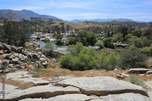 river in the mountains