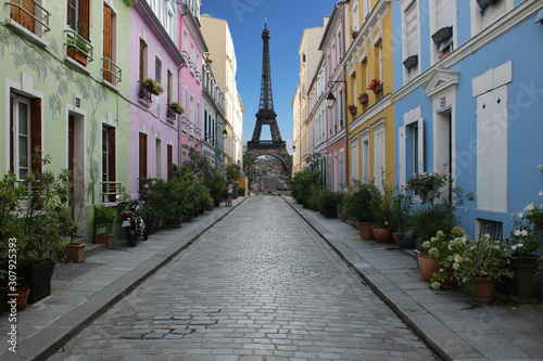 Paris - Rue Colorée photo