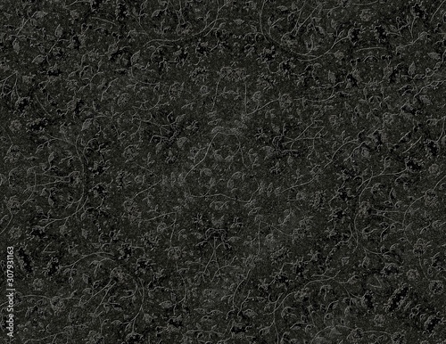 Texture tissus papier fleurs en couleurs.