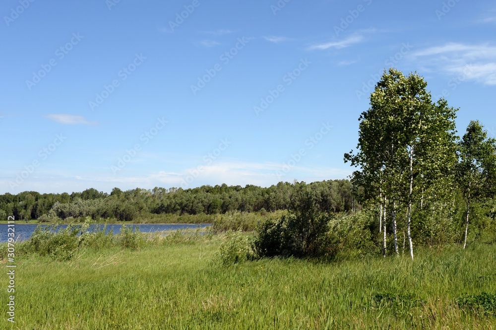 Lake Krasilovo in the Altai territory.Western Siberia. Russia Lake Krasilovo in the Altai territory.Western Siberia. Russia