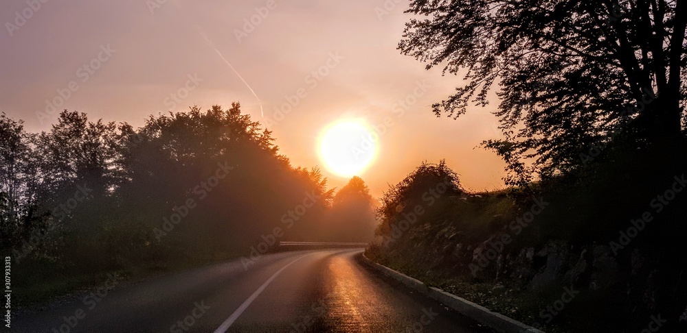 Naklejka premium Good morning Sun