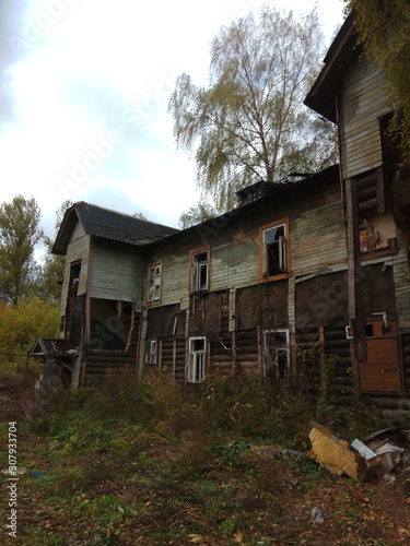 abandoned house