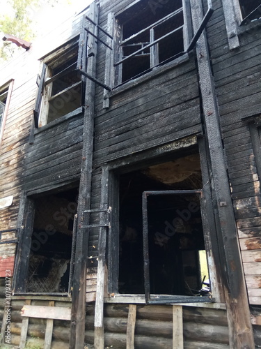 abandoned building