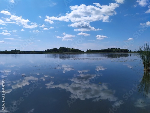 lake and sky