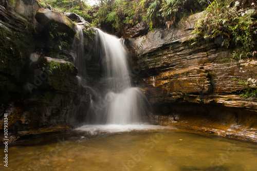 Waterfalls of the Cerrado biome. City of Carrancas, Minas Gerais, Brazil © Marcio Isensee e Sá