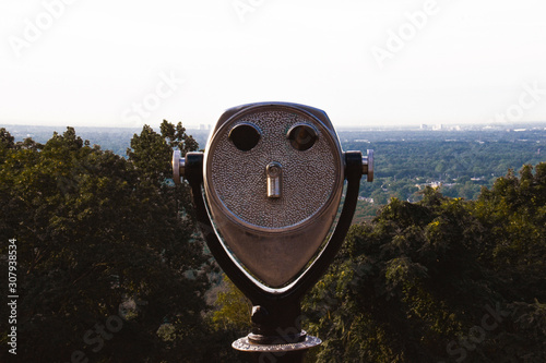 coin operated binoculars