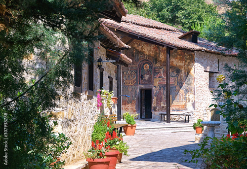 Wallpaper Mural Kastoria, Greece, Byzantine monastery of Panagia Mavriotisa. Torontodigital.ca