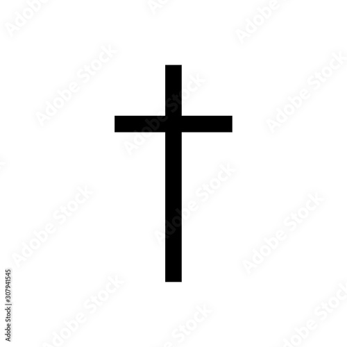vector cross icon,  christ cross, crucifix