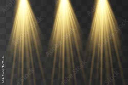 Rays light, sparkles.
