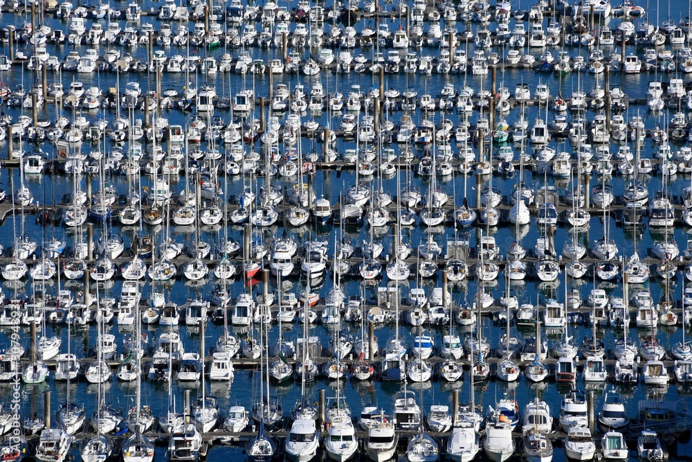 Obraz premium Port de Plaisance en Bretagne