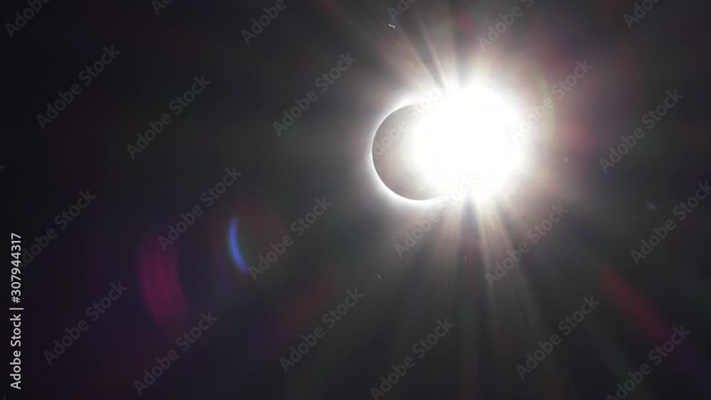 Total Solar Eclipse - 4k