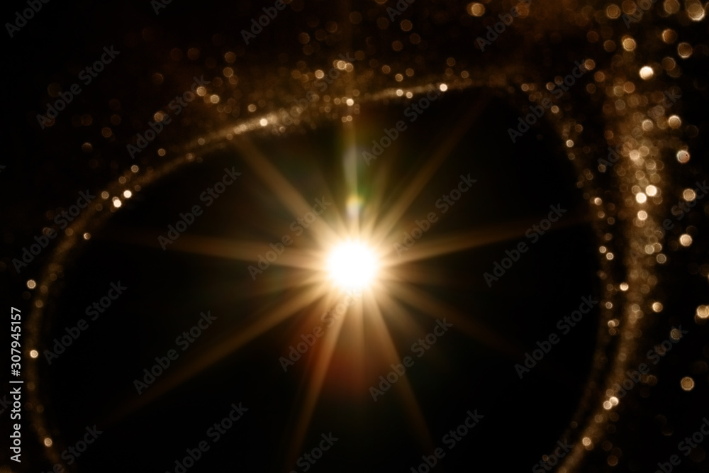 Easy to add lens flare effects for overlay designs or screen blending mode to make high-quality images. Abstract sun burst, digital flare, iridescent glare over black background. Easy to add lens flare effects for overlay designs or screen blending mode to make high-quality images. Abstract sun burst, digital flare, iridescent glare over black background.