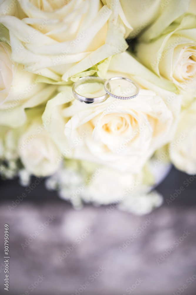 Obraz premium Wedding rings