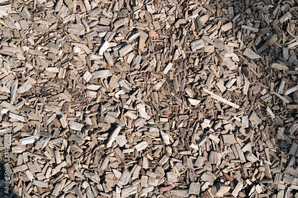 Path with Textured Wood Chippings 7011-042